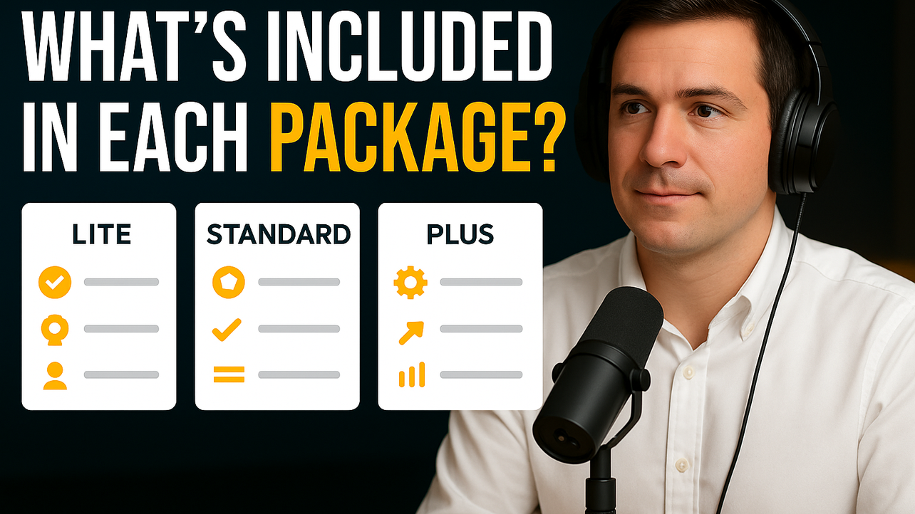 Podcast Production Pricing & Packages: What’s Included? | Graystoke Networks